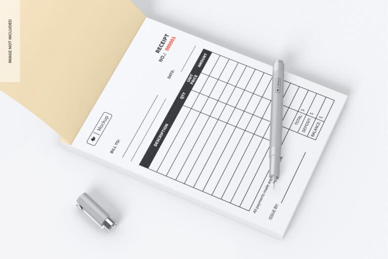 חשבוניות וקבלות ממותגות – מקצועיות עד הפרט האחרון